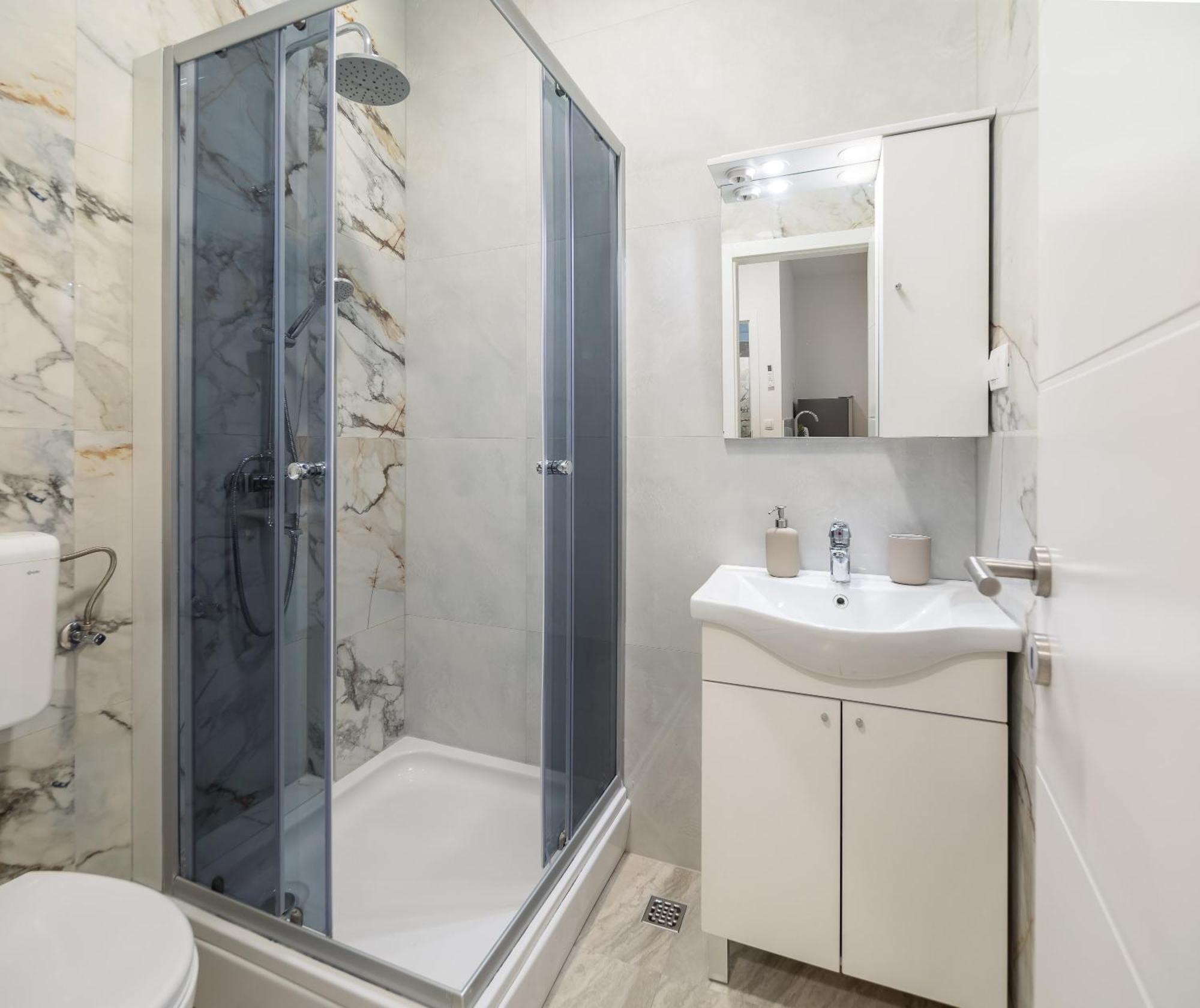 Beachfront Apartments Providenca With Free Parking Makarska Kamer foto
